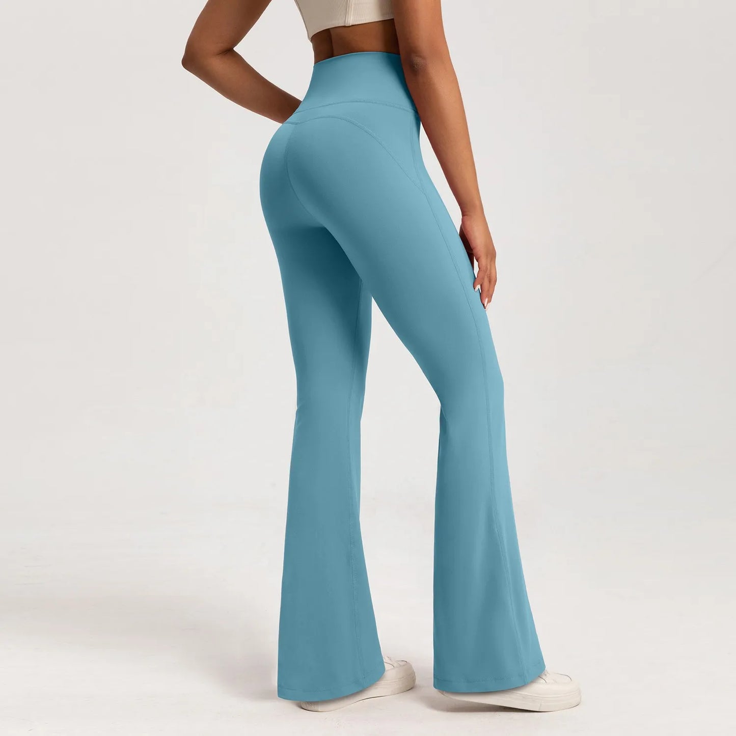 Legginsy dzwony do pilatesu