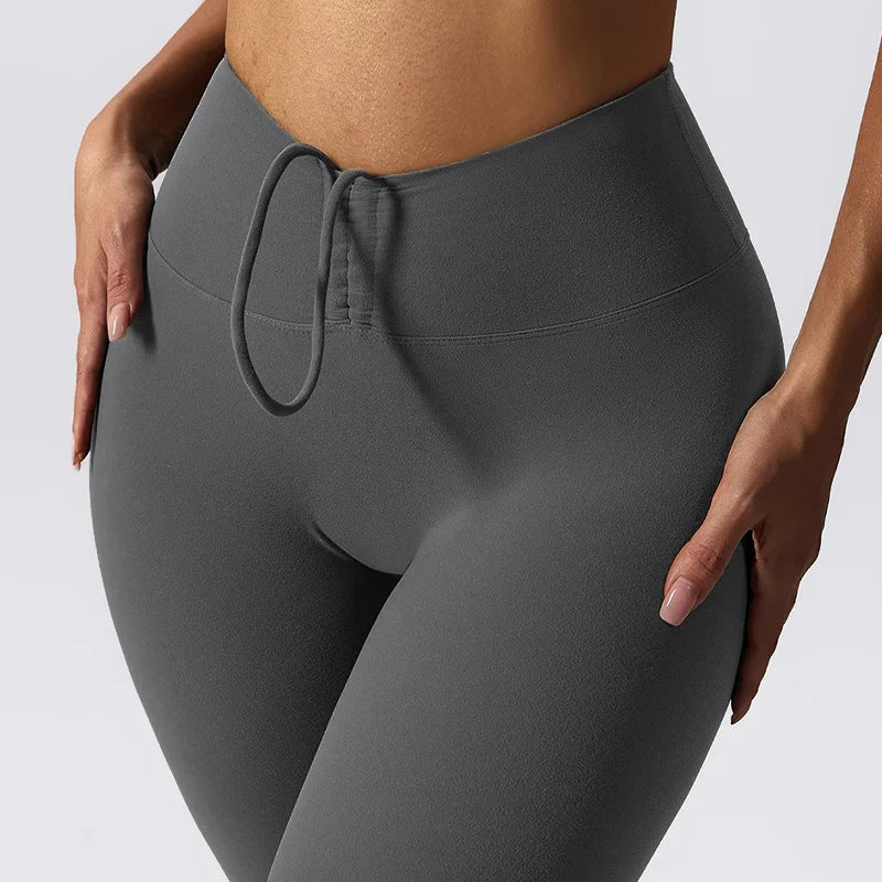 Legginsy z regulacją talii