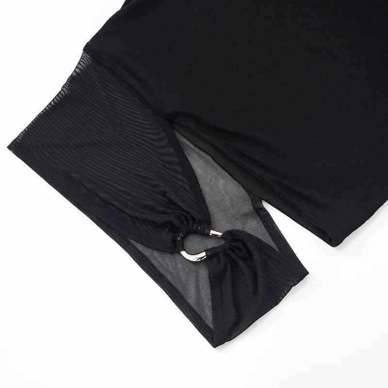 Elegancki top z wycięciem