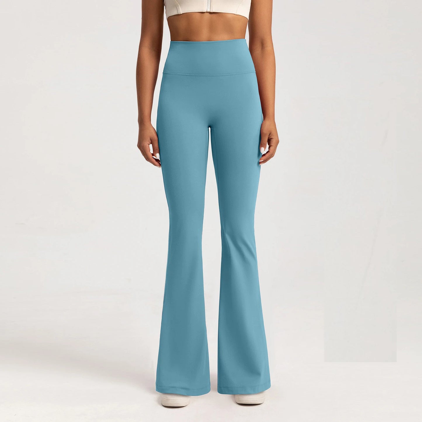 Legginsy dzwony do pilatesu