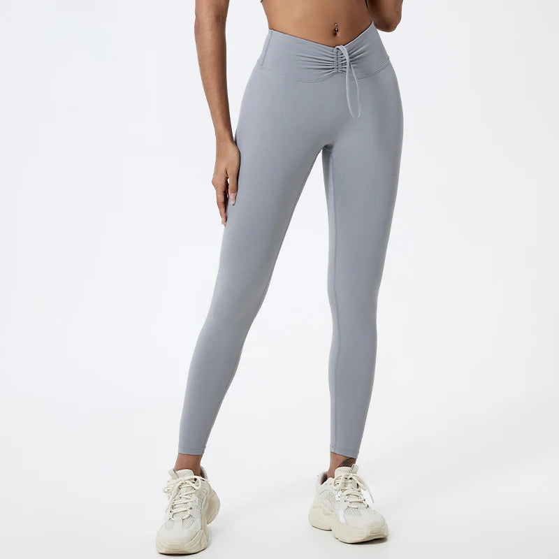 Legginsy z regulacją talii
