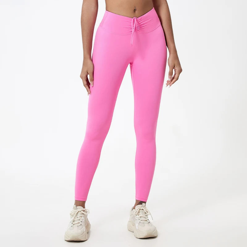 Legginsy z regulacją talii