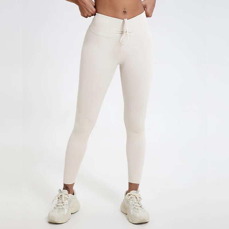 Legginsy z regulacją talii