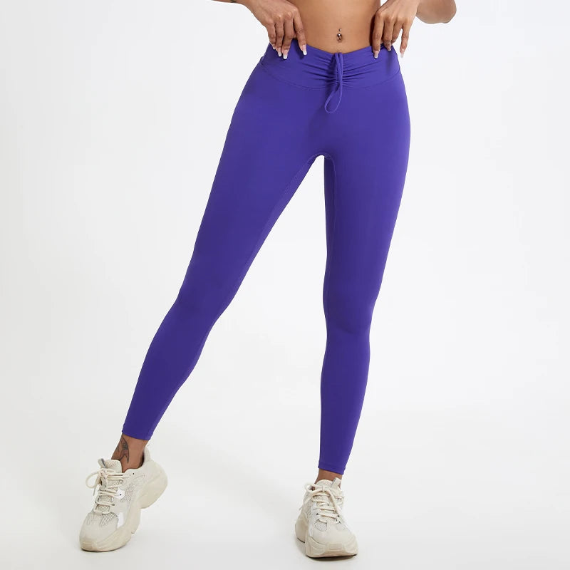 Legginsy z regulacją talii