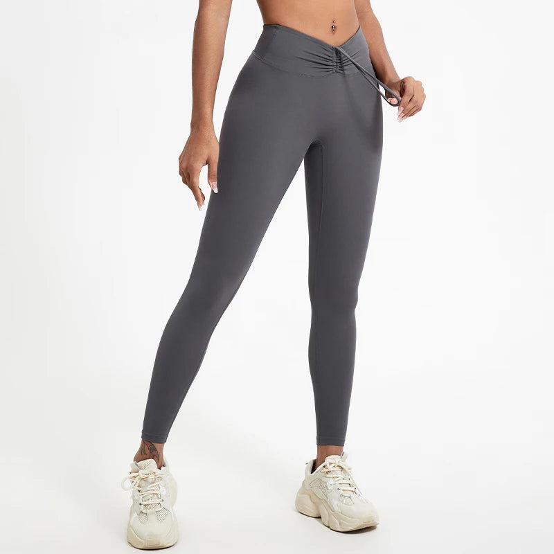 Legginsy z regulacją talii