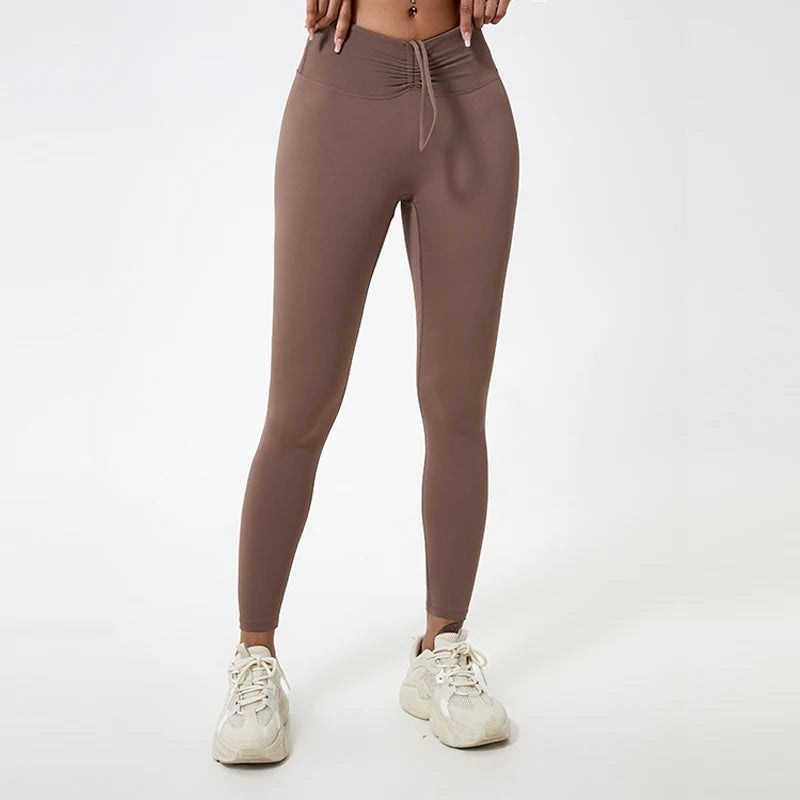 Legginsy z regulacją talii
