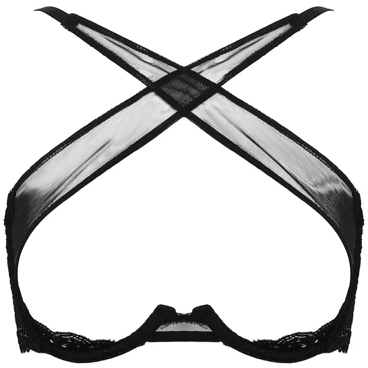 Biustonosz erotyczny halter