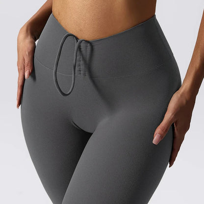 Legginsy z regulacją talii