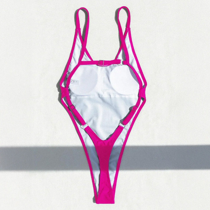 Monokini z odważnymi wycięciami