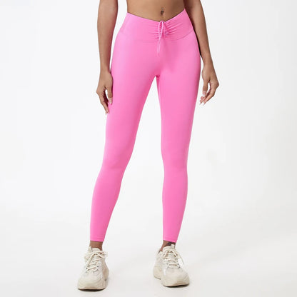 Legginsy z regulacją talii