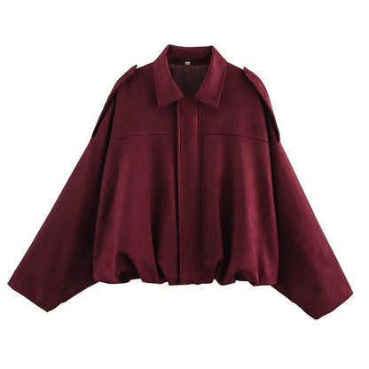 Kurtka oversize'owa