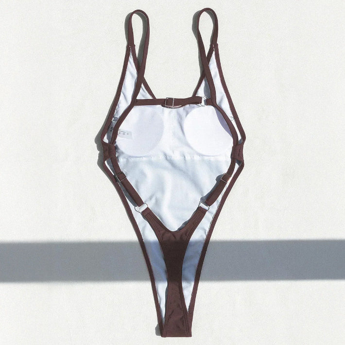 Monokini z odważnymi wycięciami