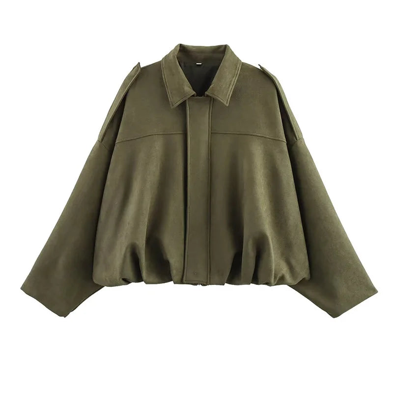 Kurtka oversize'owa