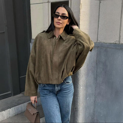 Kurtka oversize'owa
