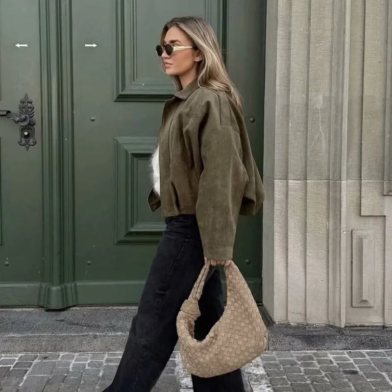 Kurtka oversize'owa