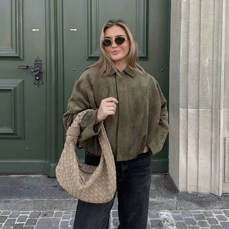 Kurtka oversize'owa