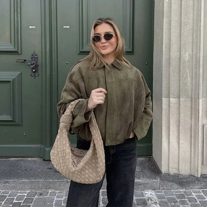 Kurtka oversize'owa